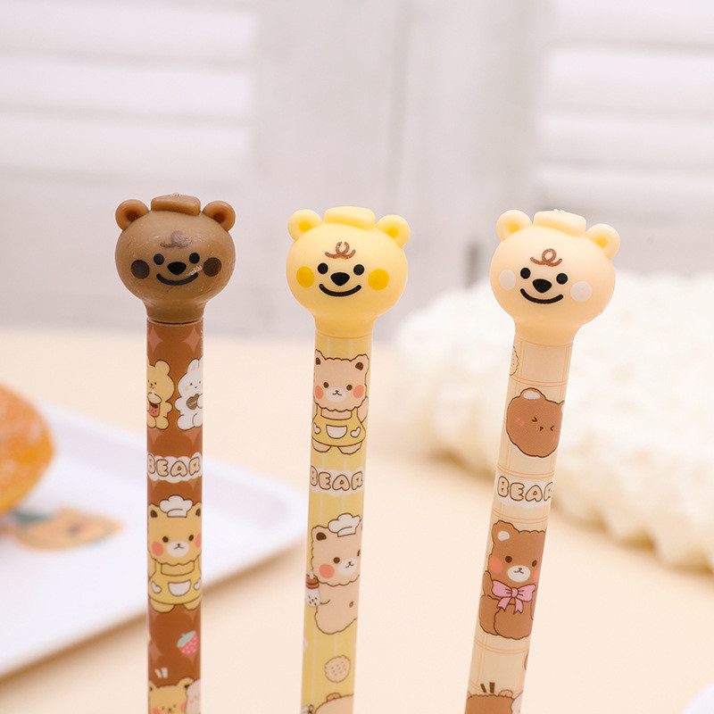 

PULPEN GEL BERUANG / PEN STAND BEAR / PULPEN BENTUK BERUANG TERMURAH