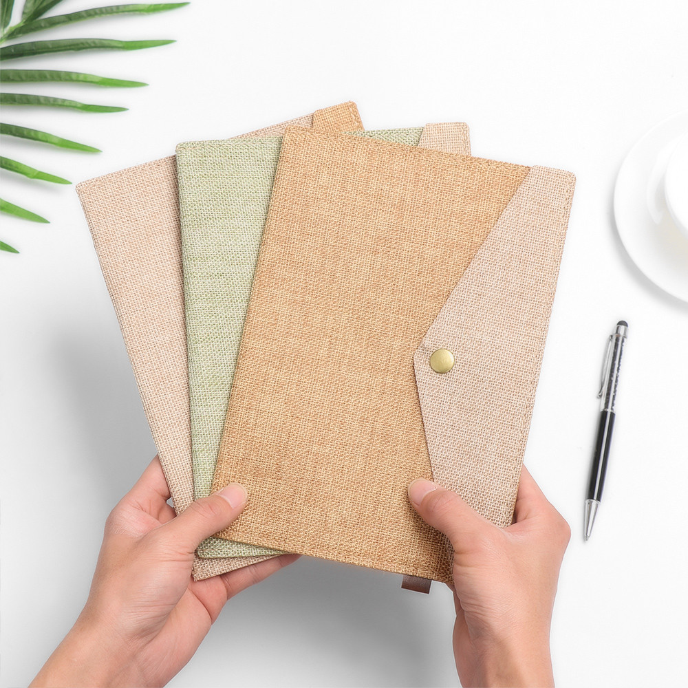 

A4/A5 Simple File Folder Elegant Canvas Felt File Briefcase Portable Organizer Document Bag Paper Holder Students Stationery