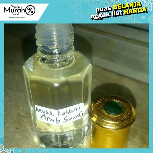 original Parfum Musk Kasturi Original Arab Saudi