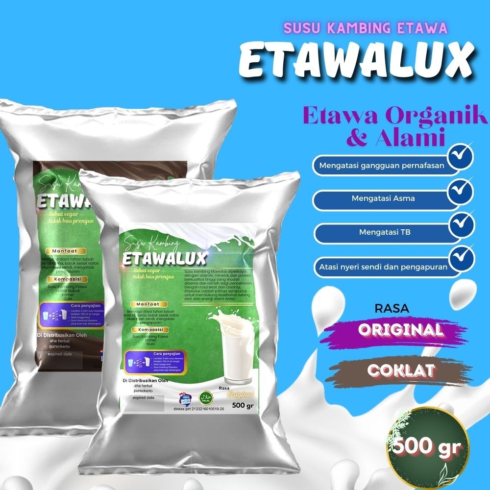 

susu kambing etawa ETAWALUX grade A original 500gr dan all varian
