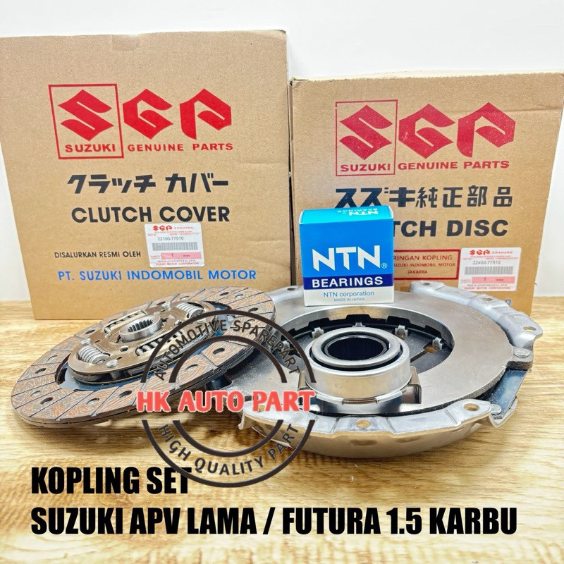 KOPLING SET SUZUKI CARRY FUTURA 1.5 KARBU 1500CC / APV LAMA / VITARA 1.6 ESCUDO 1.6 SIDEKICK FUTURA 