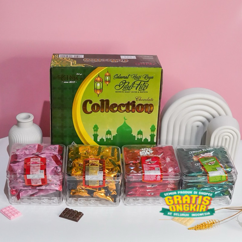

hampers lebaran - MUKJIZAT collection isi 4 toples/ langsung proses