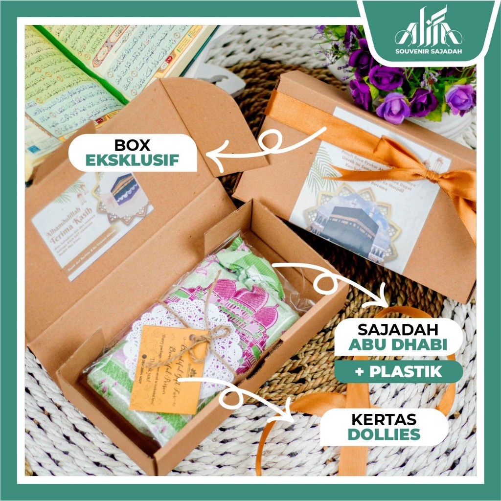 

Hampers Souvenir Sajadah Travel Box Premium Eksklusif I Hampers Lebaran I Hampers Ramadhan I Hampers Idul Fitri I Parcel I Souvenir Pernikahan I Souvenir Tasyakuran I Souvenir Aqiqahan I Sajadah Travel I Oleh-oleh Umrah Haji I Hampers Anak I Hampers Murah