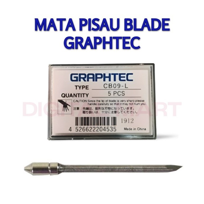 

Mata Pisau Mesin Cutting Blade GRAPHTEC CB09 - ORIGINAL