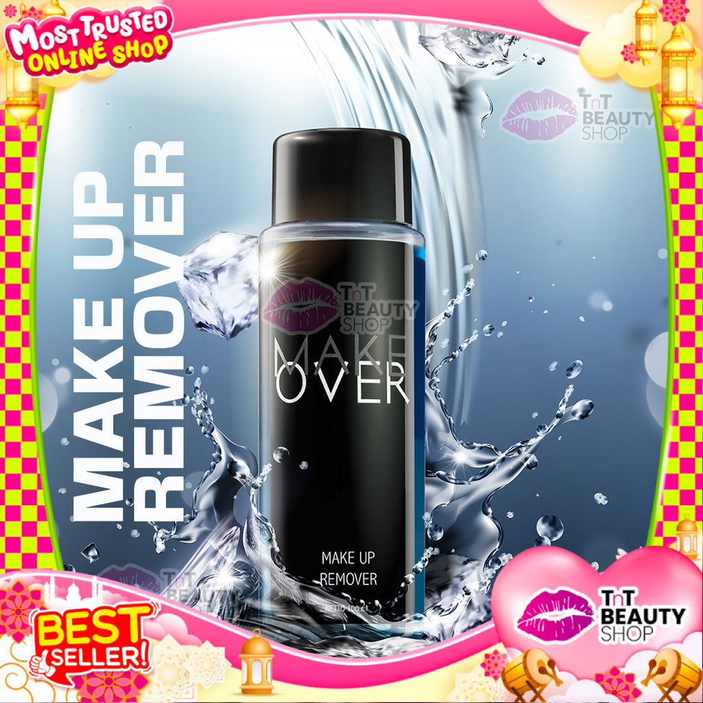 Make Over Make Up Remover 100ml | Pembersih Makeup | TnT Beauty Shop