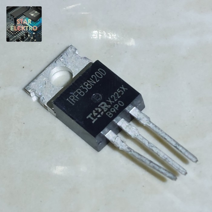 

DnG27 FB38N20D To-220 IRFB38N20D IR FB IRFB 38N20 38N20D Mosfet Transistor FET 38A 200V N-Channel FB38N20