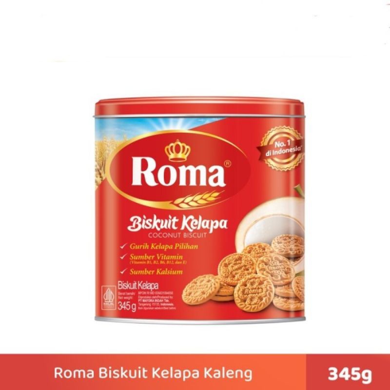 

Roma Kelapa 345 Gr Kaleng | Biskuit Kaleng - Ramadan Edition murah murah meriah