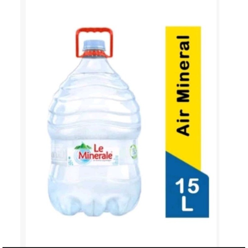 

LE MINERAL GALON AIR MINERAL 15 LITER pusat grosir murah meriah