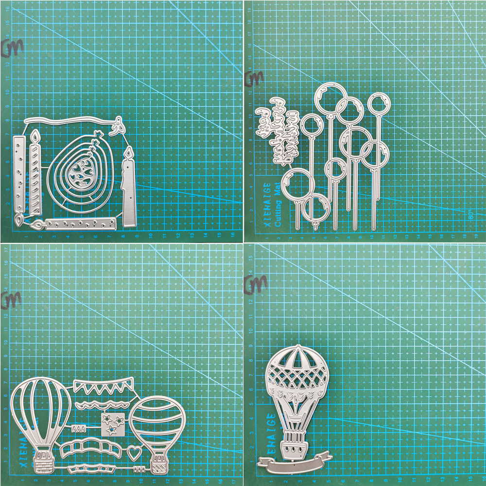 

Balloon Metal Cutting Dies Stencils For DIY Scrapbooking Decorative Embossing Handcraft Template