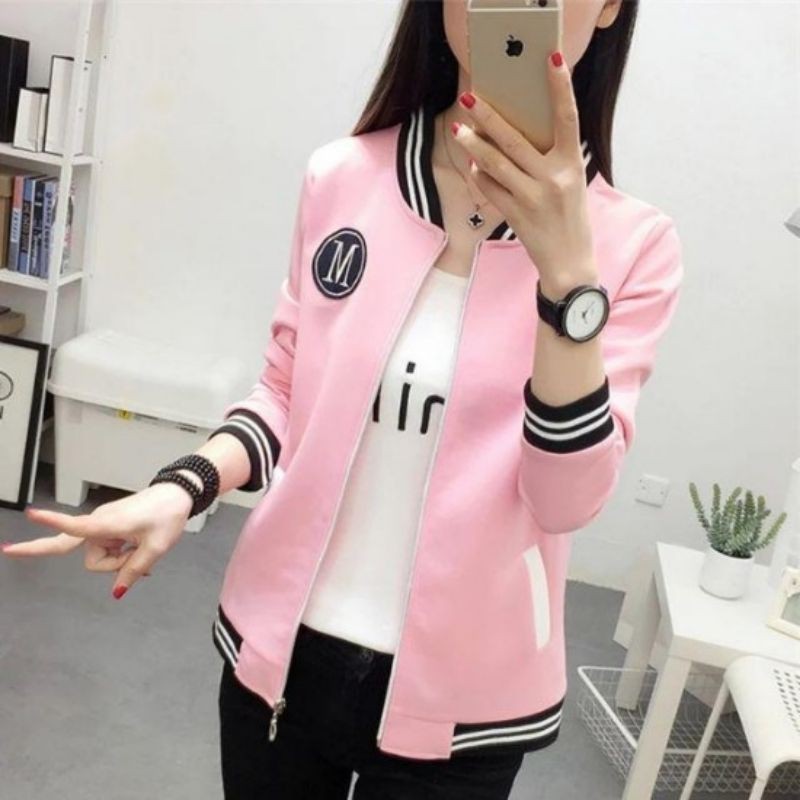 Jaket cewek lucu keren kekinianJaket wanita / Jaket korea / Jaket perempuan / Jaket kain wanita / ja
