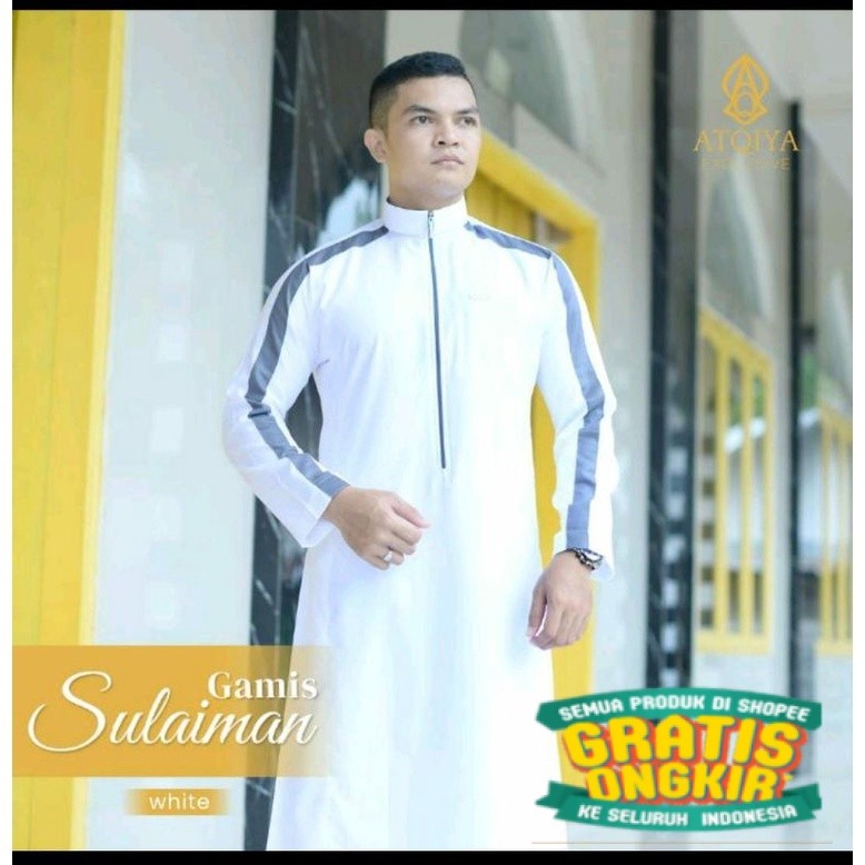 [COD] Gamis Sulaiman by Atqiya Exclusive/ COD lebaran ramadhan