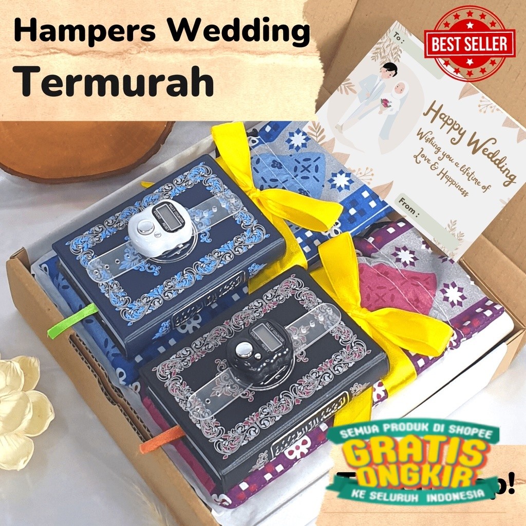Kado Pernikahan Unik Bermanfaat Termurah| Hadiah Pernikahan | Hampers Nikahan | Hampers Pernikahan |
