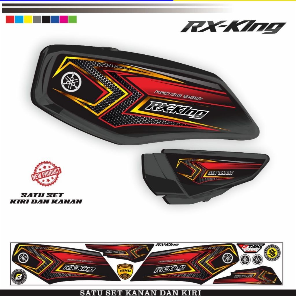 VARIASI RX KING / STRIPING KEREN MOTOR RX KING VARIASI RACING