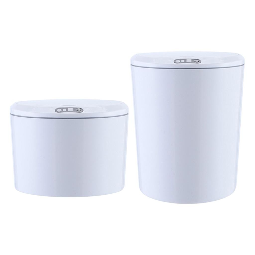 

5L Smart Induction Electric Desktop Vehicle-Mounted Trash Can Trash Bin Storage Box Dormitory Office Paper Towel Box Snack Box