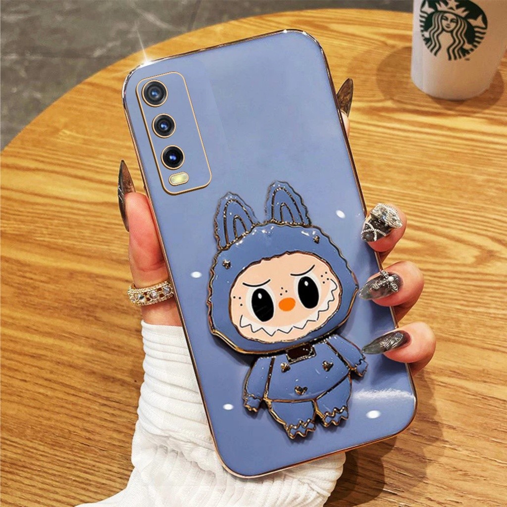 Soft Case Vivo Y12s Y20 Y20s Y20a Y20i Y20t Casing Dudukan Cermin Boneka Handphone