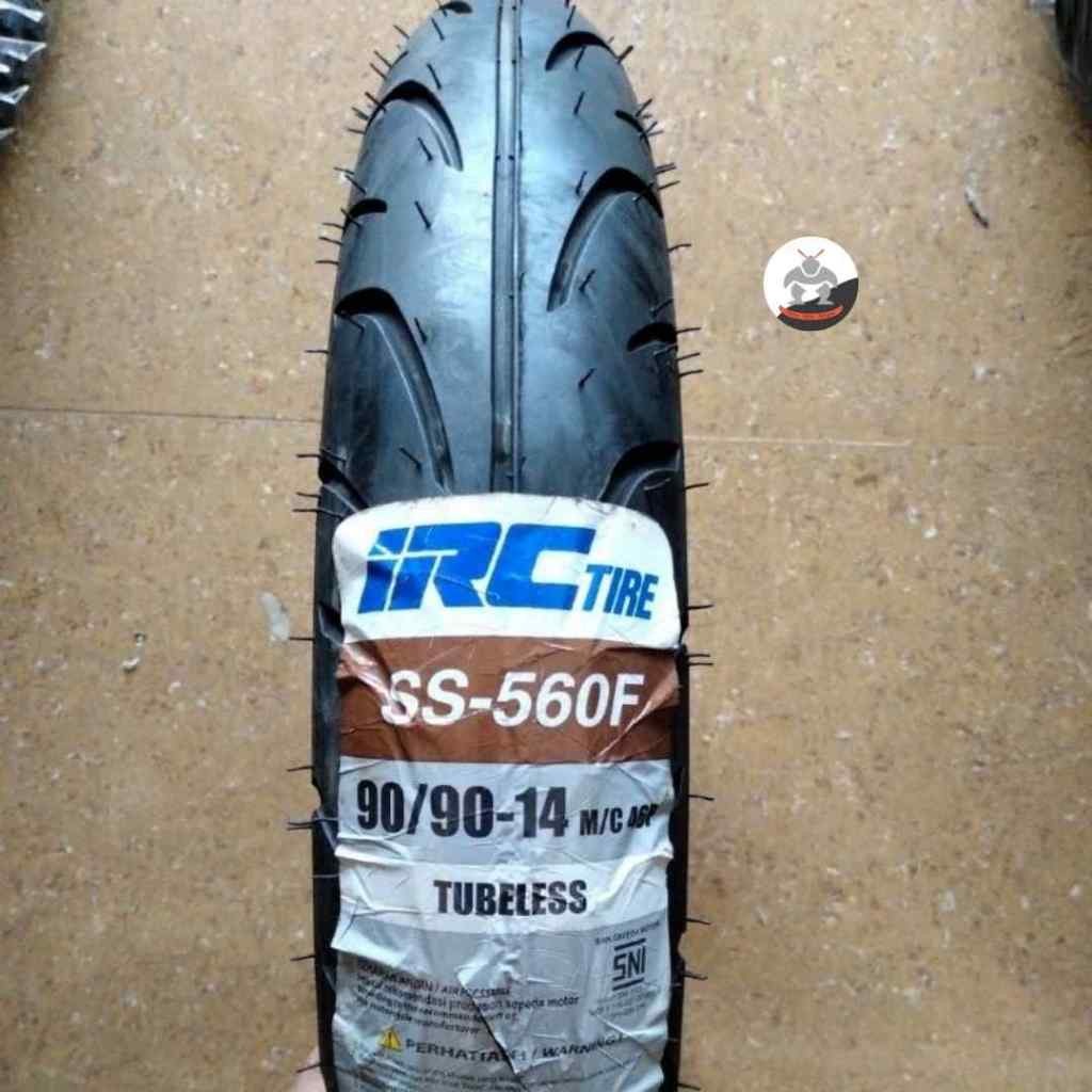 Ban Motor IRC SS-560 F size 90/90 R14 - Tubetype Ban Depan Vario 125/150/160, Aerox 155, Adv 150, Le