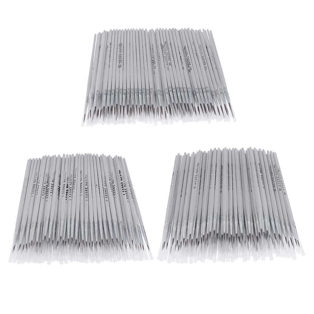 

100 Pcs Detail Paint Brush Miniature Brushes Line Drawing Pen DIY Crafts Woodwork Brush Mini yeliner Drawing Brush Set