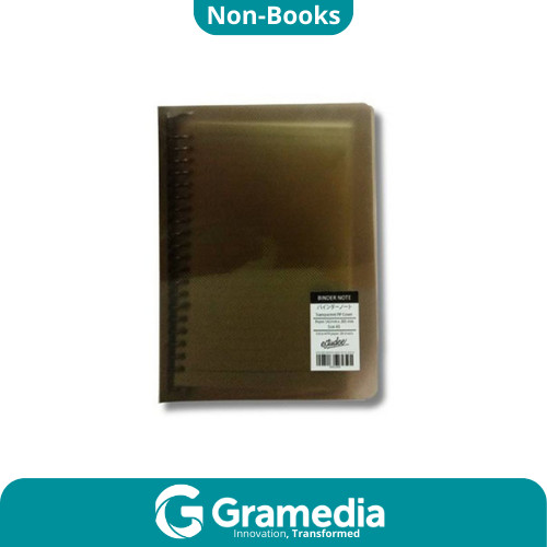 

[Gramedia Cijantung] Estudee Binder Note PP A5 Black