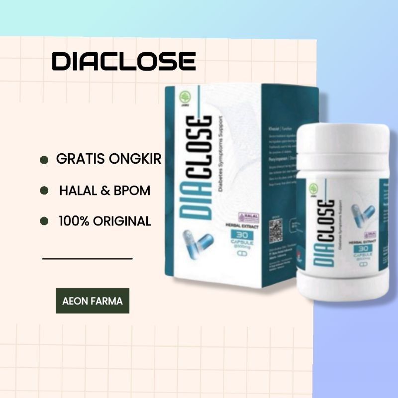 DIACLOSE OBAT DIABETES KENCING MANIS MENYEMBUHKAN BEKAS LUKA KARENA DIABETES DIACLOSE