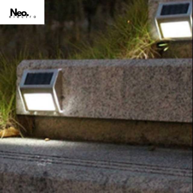 Lampu taman solar panel LED kebun tangga rumah dll