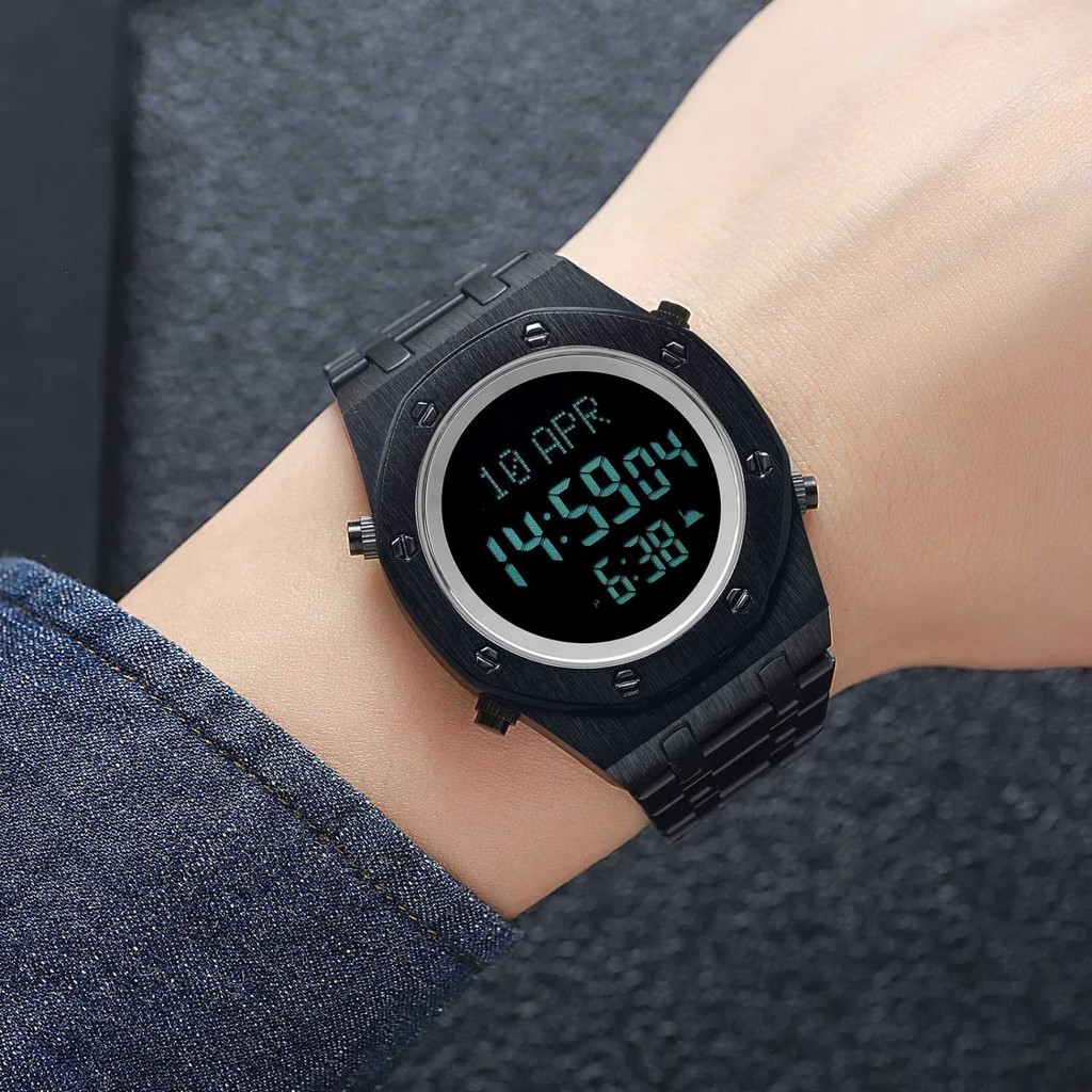 Jam Tangan Digital Pria Muslim Qibla - 2043 SKMEI