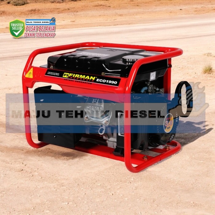 Genset Bensin Portable Generator Firman ECO 1990 + AVR 11000 watt