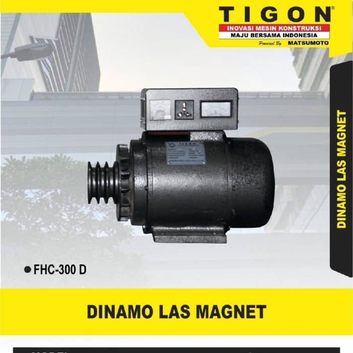 Dinamo Las Magnet FHC 300 D TIGON WELDER GENERATOR FHC 300D