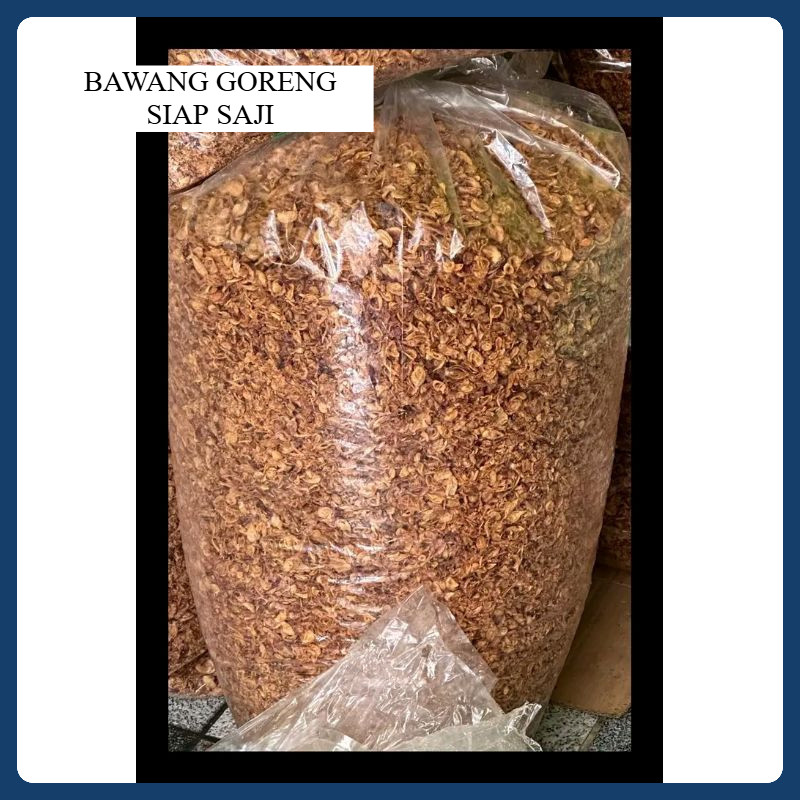 

Bawang Goreng Merah 1kg siap saji c 1000gr