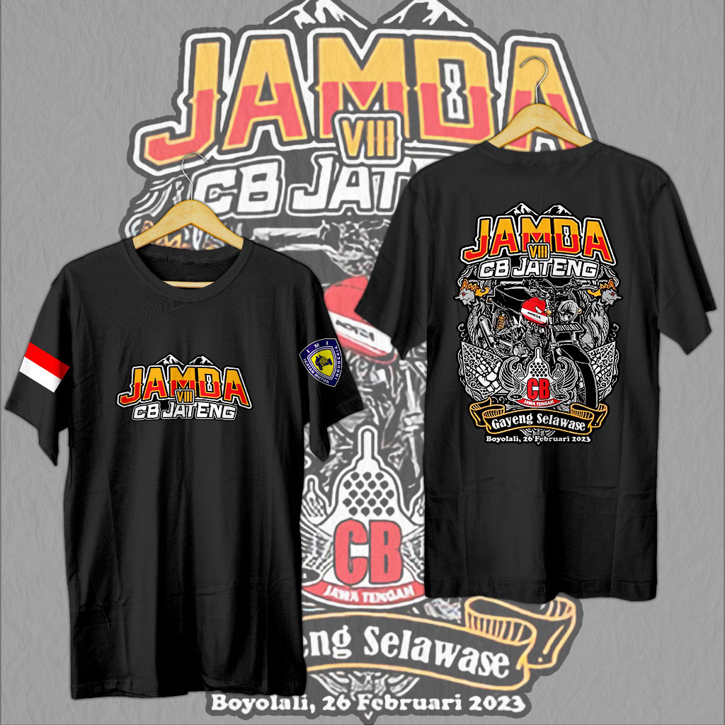 Kaos Jamda KAOS JAMDA JATENG 2023, Kaos CB