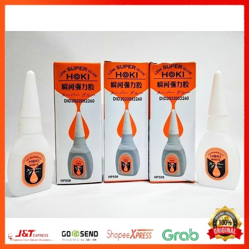 

Lem Super Glue HOKI / Lem Setan / Lem Korea / Lem Cair 5Gram Murah dan Berkualitas
