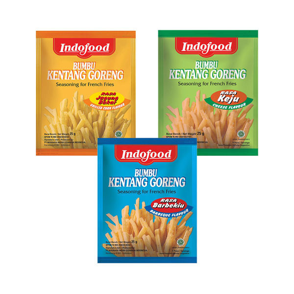

Indofood bumbu TABUR kentang goreng 25 gr - BEST Fresh Food