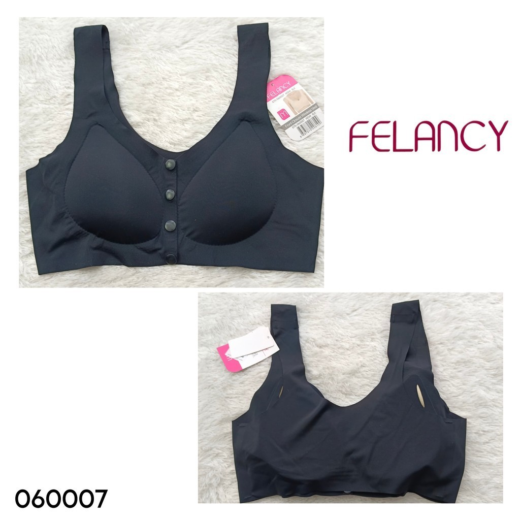 Bra Tanpa Kawat FELANCY 060007 - Seamless - Model Kancing Depan