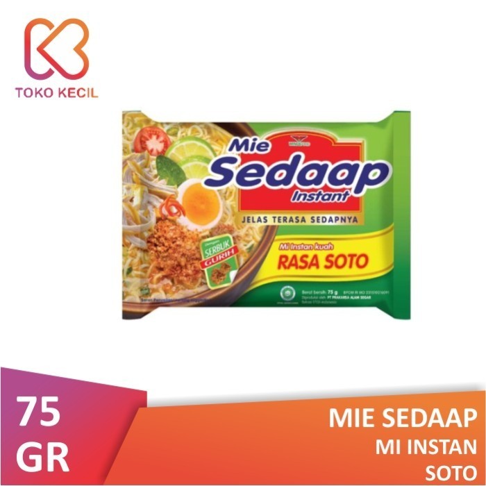 

Mie Sedaap Soto 75gr