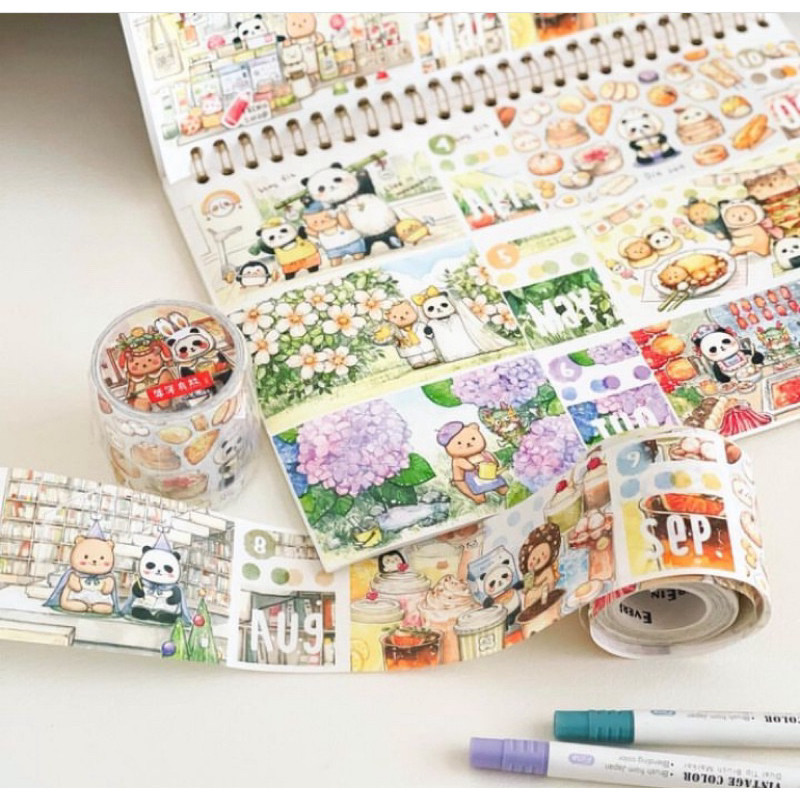 

masking tape sample ( ever ein ) monthly