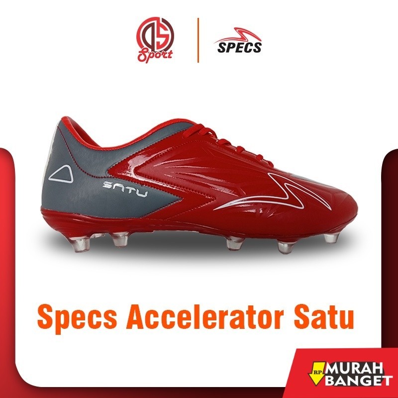 Sepatu specs keren- Sepatu Bola Spec .s Accelerator Satu Pro in Elite White Gold Murah Kualitas Prem