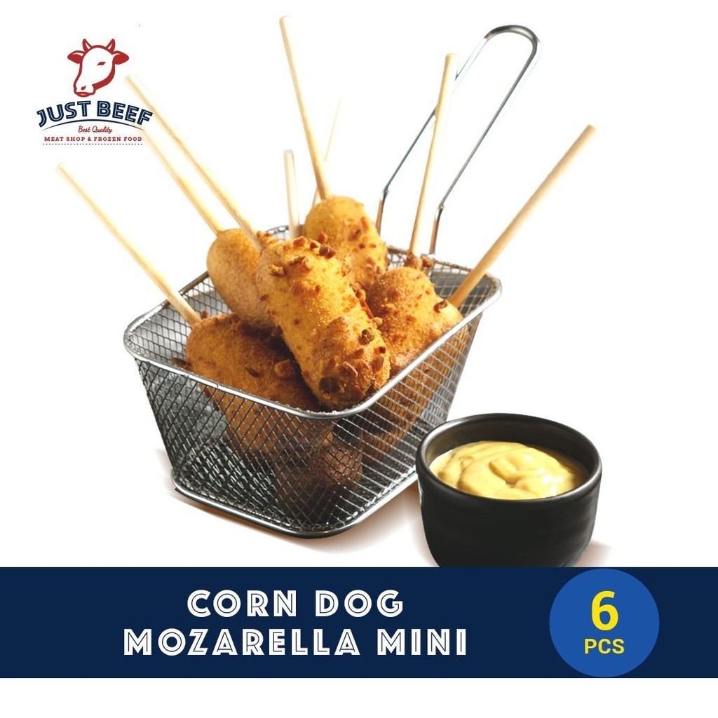 

CornDog / Corn Dog Mozarella Mini Melted - isi 6pcs