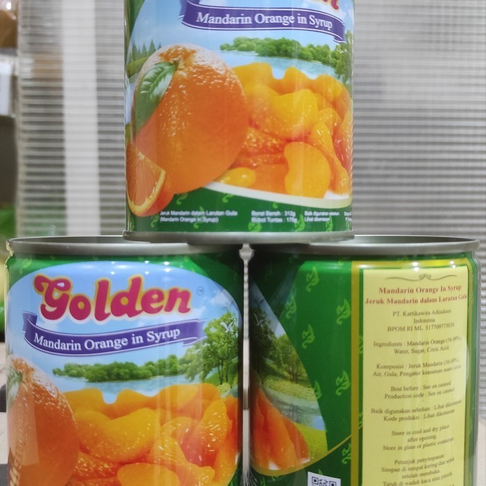 

Mandarin Orange 312gr Golden