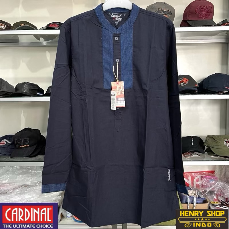 PROMO (TERMURAH) KEMEJA CARDINAL ORIGINAL 2024 COD Baju Koko Cardinal Panjang / Kemeja Koko Cardinal