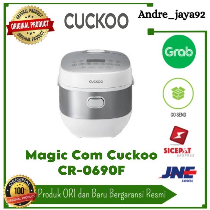 Magic Com Rice Cooker Digital Rice Cooker Cuckoo 1 Liter CR-0690F