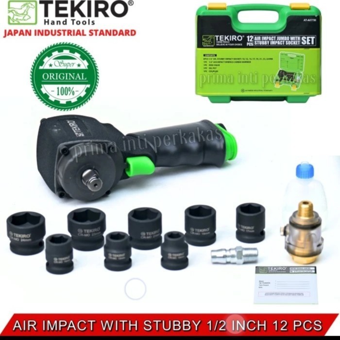 air impact tekiro jumbo 12pc / tekiro  with stubby impact socket ORI DT