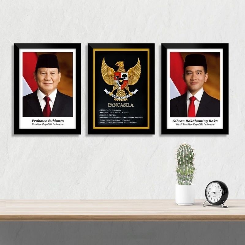 Foto Presiden & Wakil Presiden / Prabowo-Gibran / Garuda