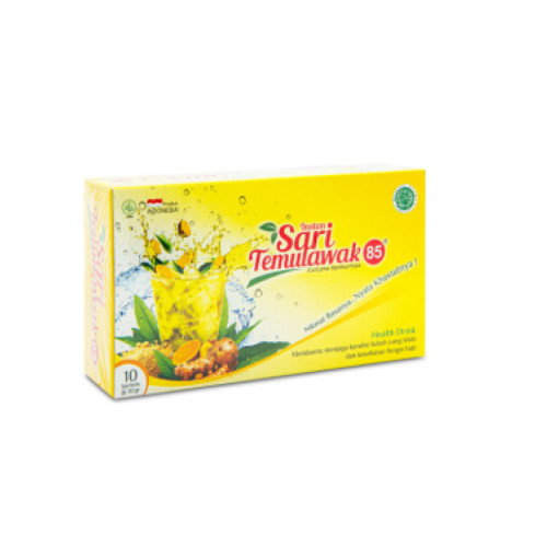 Sari Temulawak 85 Minuman Sachet Memelihara Kesehatan Hati