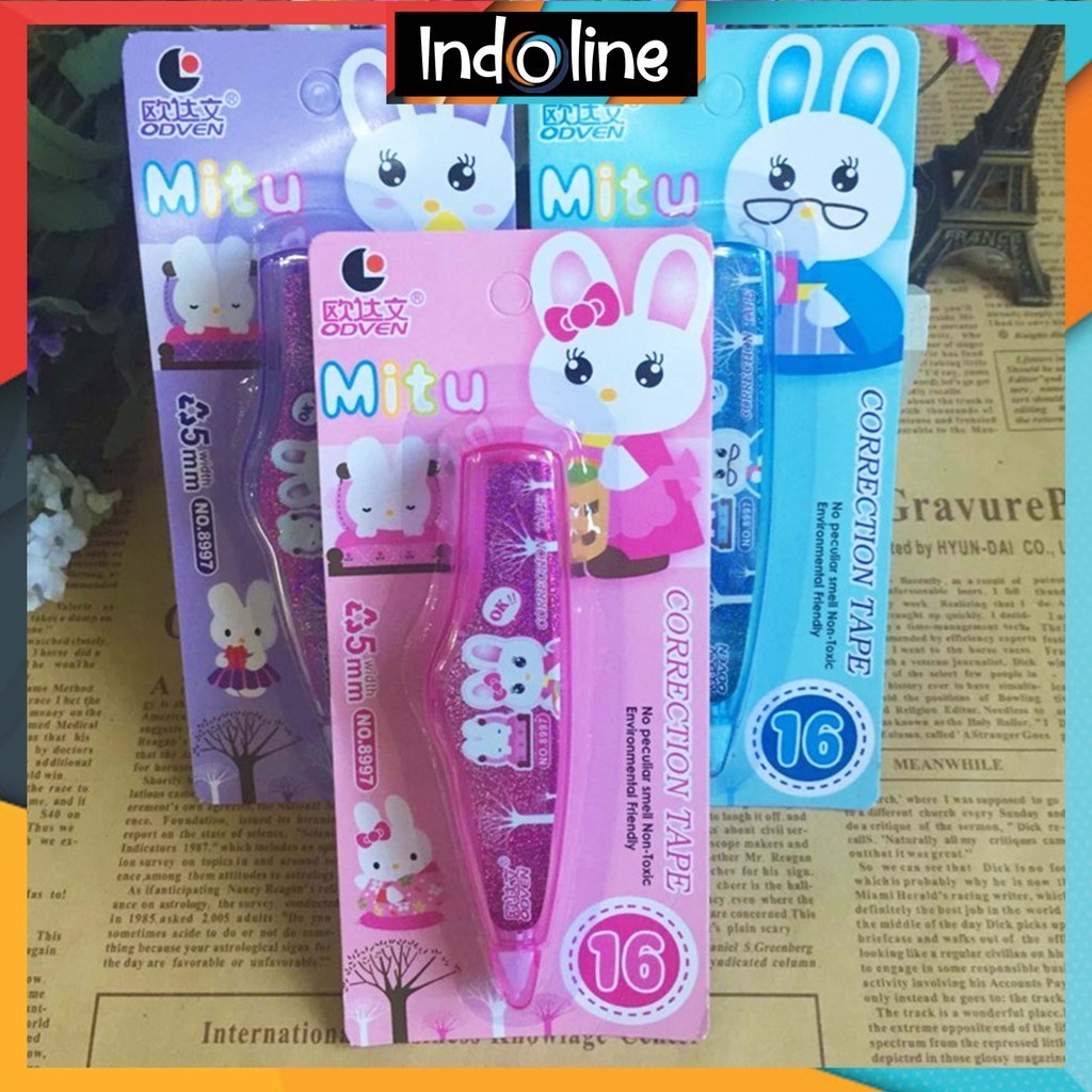 

Tipe X Roll Correction Warna Warni 6M Import COD 1151