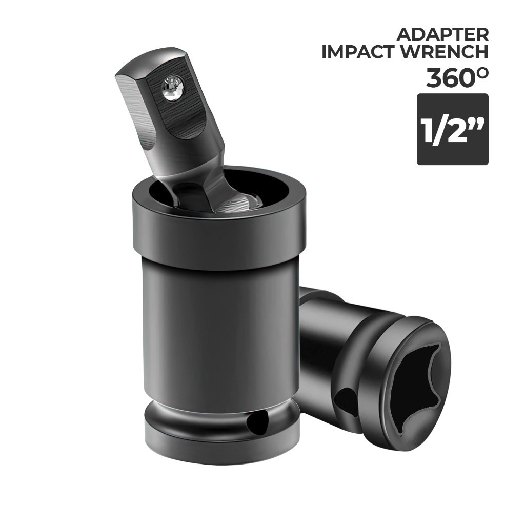Adapter Penghubung Impact 1/2 Inch Kunci Pas Adaptor Socket Pneumatik Universal- 6711