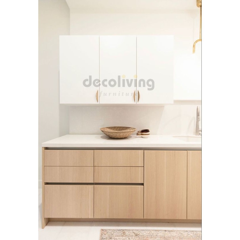 kitchen set atas 120/ bawah 160 cm non rakitan premium produk (harga per unit)