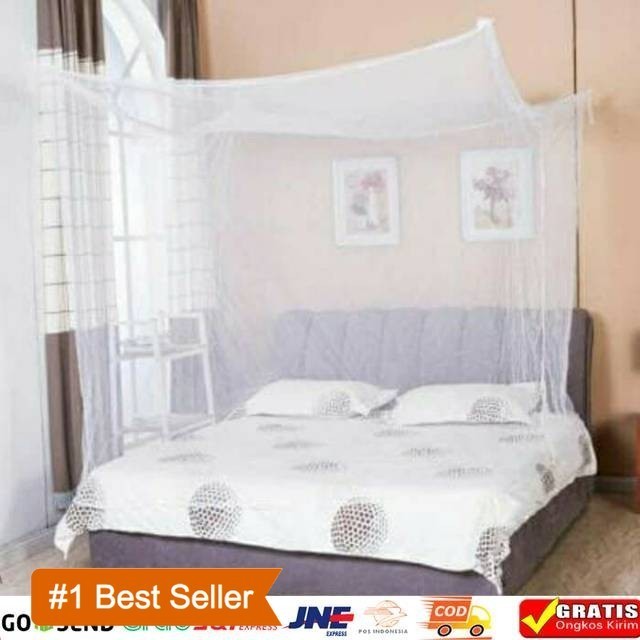 Kelambu Nyamuk / Kelambu Tidur / Kelambu Gantung Polos / Selambu Nyamuk