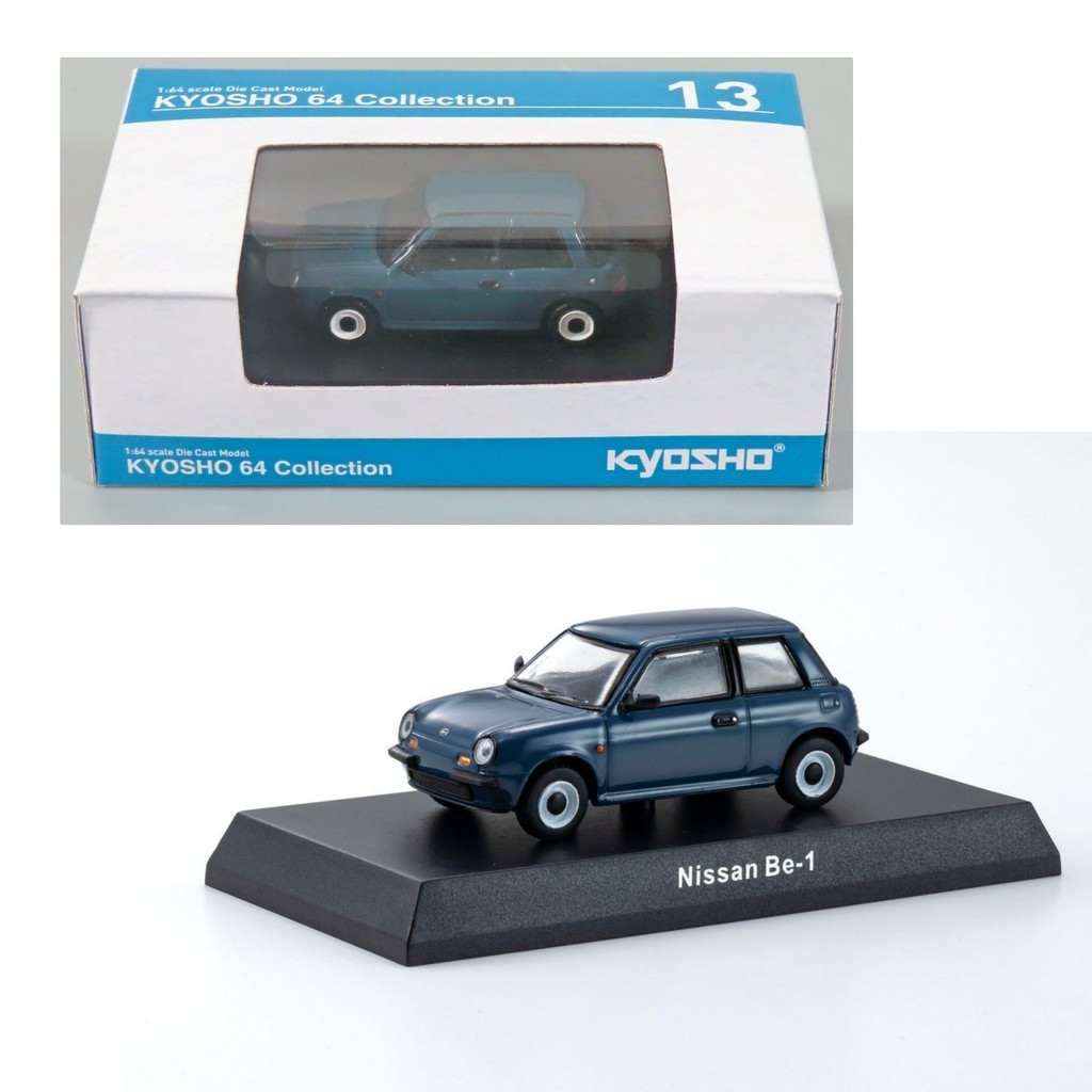 Kyosho 1/64 Nissan Be-1 Blue