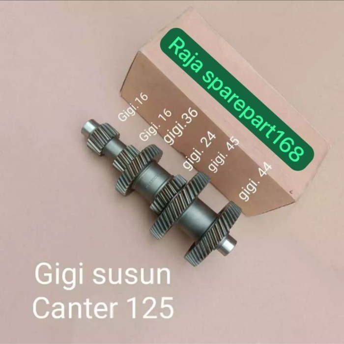 gigi susun gigi mati Mitsubishi PS canter 125 baru kw garansi