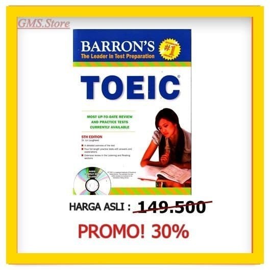 ✨BISA COD✨ - BARRON'S TOEIC 5TH EDITION