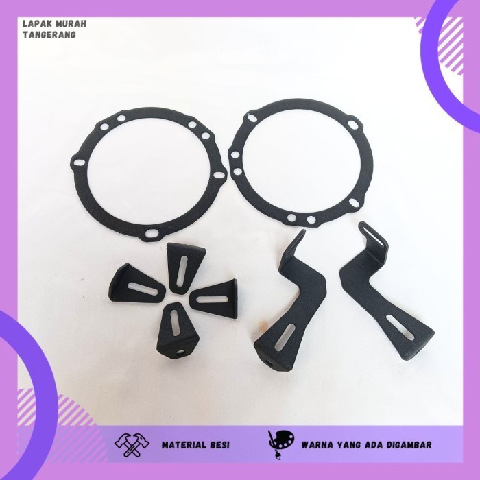 BRACKET BREKET LAMPU FOGLAMP BILED AVANZA PNP RAIZE CALYA AGYA ALL NEW RUSH DUDUKAN LAMPU MOBIL BILE